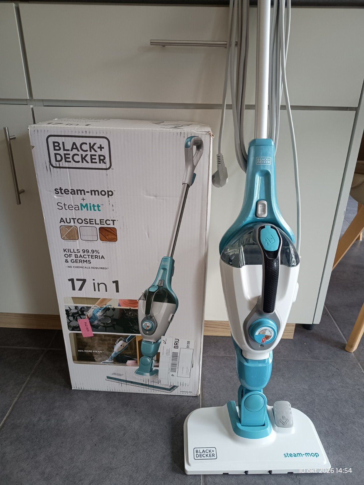 black&Decker stoommachine, Ophalen, Gebruikt, Stoomreiniger