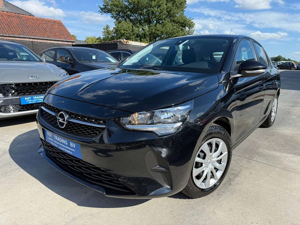 Opel Corsa 1.2i NAVIGATIE CARPLAY CAMERA BLUETOOTH PDC AIRCO, 1199 cc, Zwart, 5 deurs, 3 cilinders