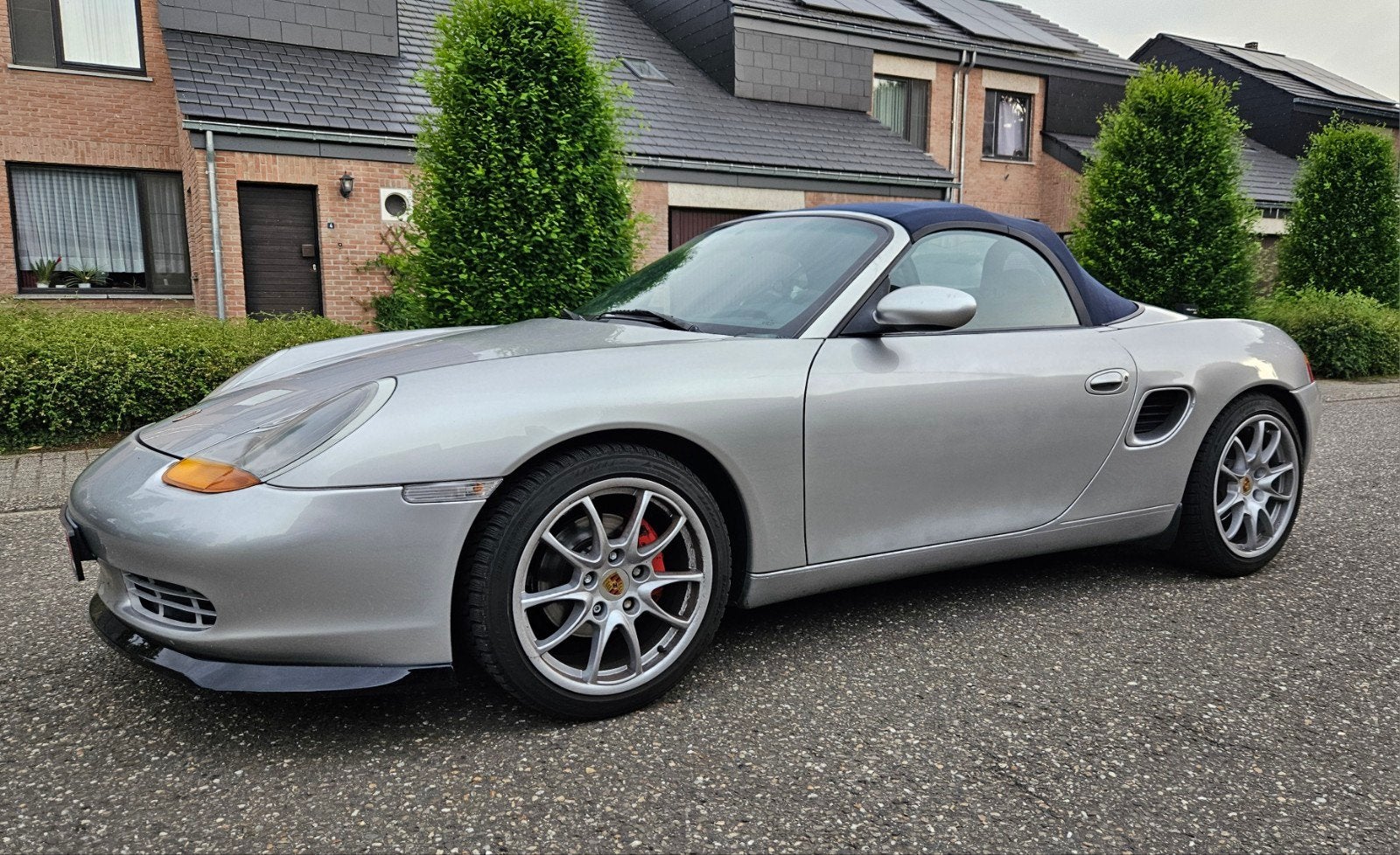 Porshe boxter cabriolet, Achterwielaandrijving, Zwart, Cabriolet, Alcantara