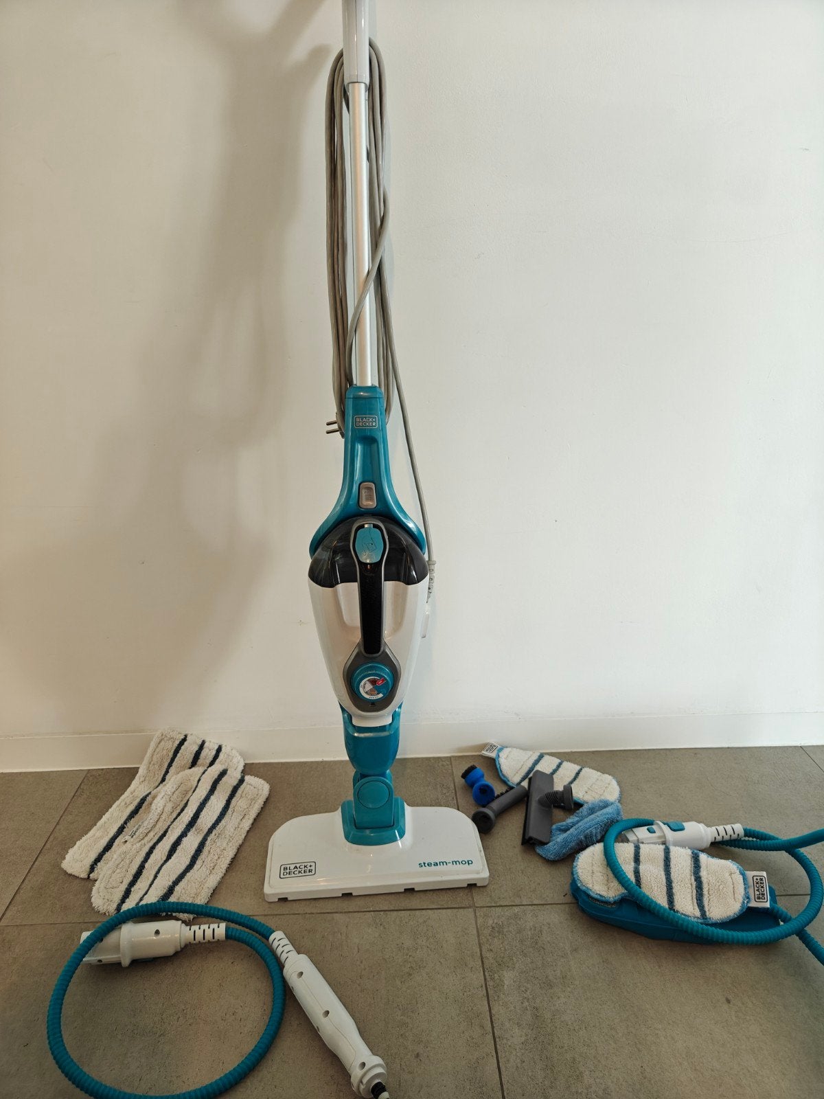 steammop Black& Decker  9 in 1 FSMH1321, Elektronische apparatuur, Ophalen of Verzenden, Gebruikt, Stoomreiniger