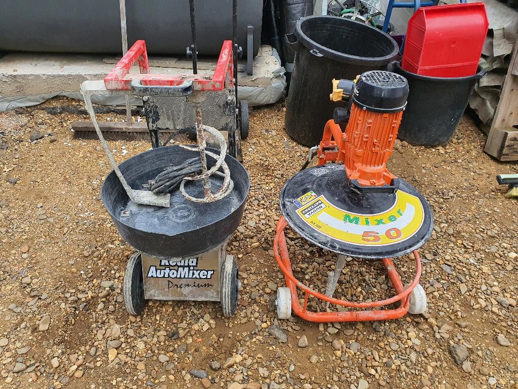 2 x adhésif Rodia Automixer Premium pour blocs de béton,, Bricolage & Construction, Enlèvement, Comme neuf