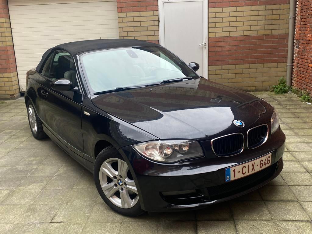 BMW 118i Cabriolet 2.0i Essence Euro4 4/2008 Cuir Clim Gps, Autos, BMW, Entreprise, Achat, Série 1, ABS, Airbags, Air conditionné