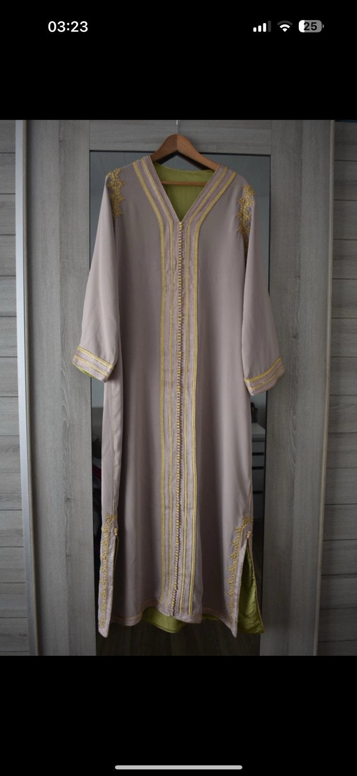 Kaftan, Kleding | Dames, Gelegenheidskleding, Ophalen of Verzenden, Zo goed als nieuw, Maat 42/44 (L), Overige typen