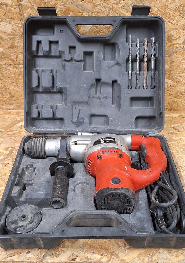 Klopboormachine fairline frh 1100, Ophalen, Boor- en/of Breekhamer, Variabele snelheid, Gebruikt