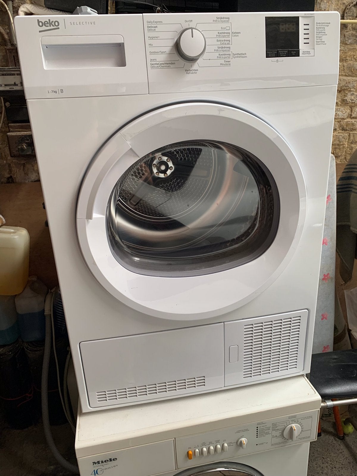 Beko droger, Elektronische apparatuur, Ophalen, Zo goed als nieuw