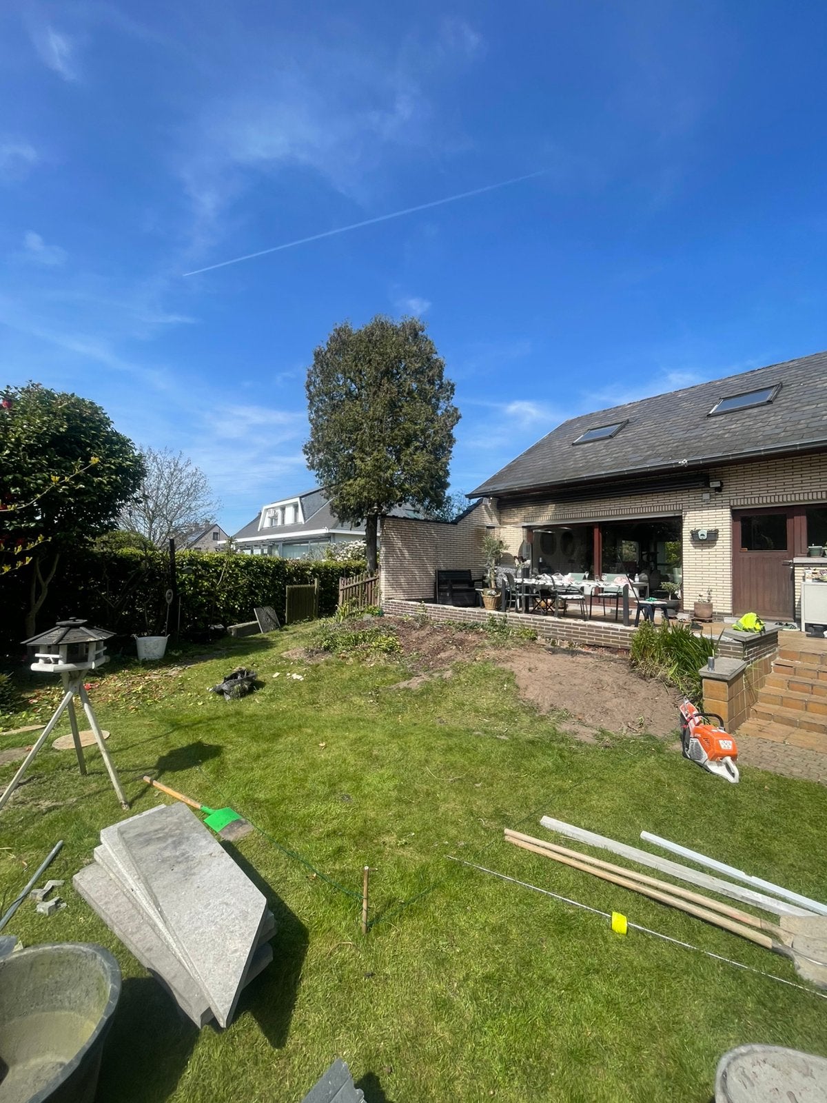 AANLEG TUIN/OPRITTEN, Tuin en Terras, Ophalen of Verzenden, Zo goed als nieuw