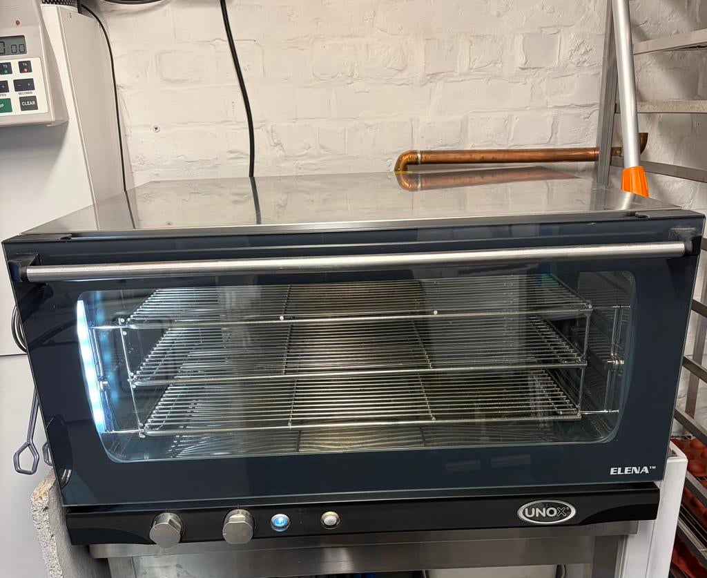 Unox oven 230v, Ophalen