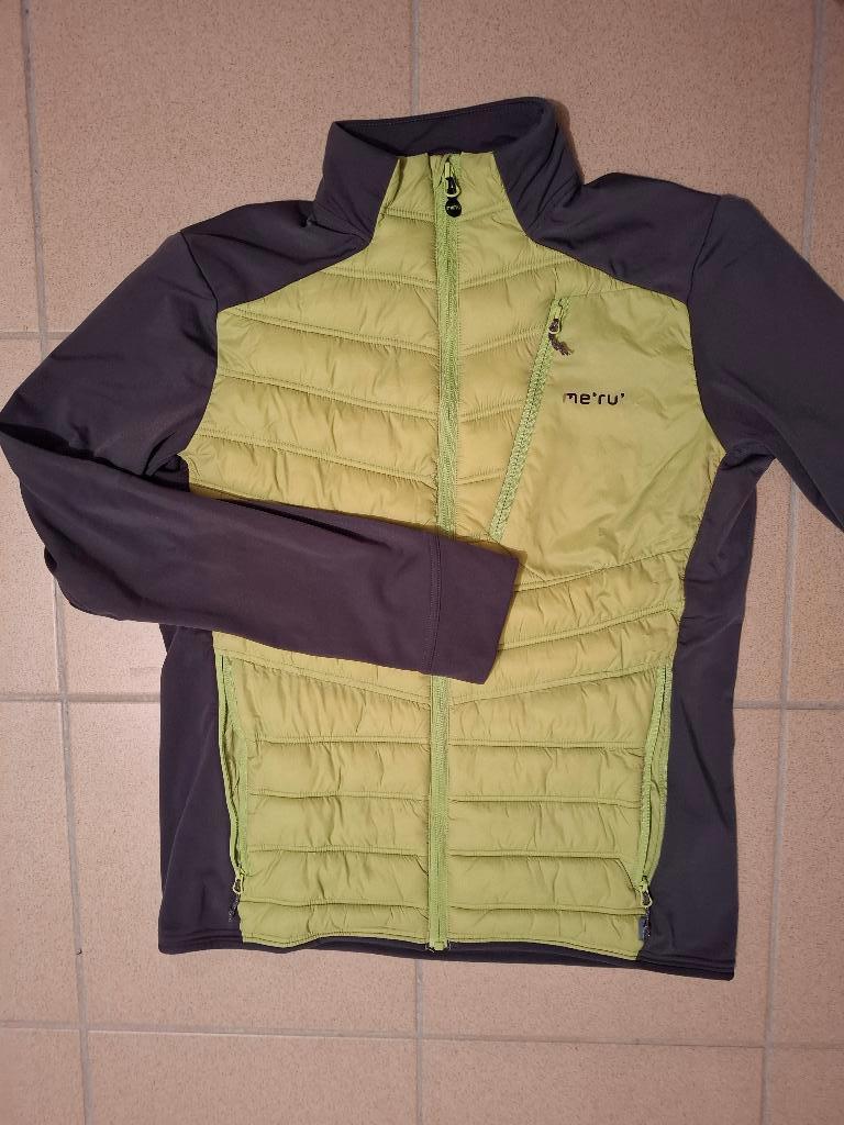 Me'Ru sweat sport doudoune citron vert M, Me'Ru, Enlèvement ou Envoi, Vert, Porté