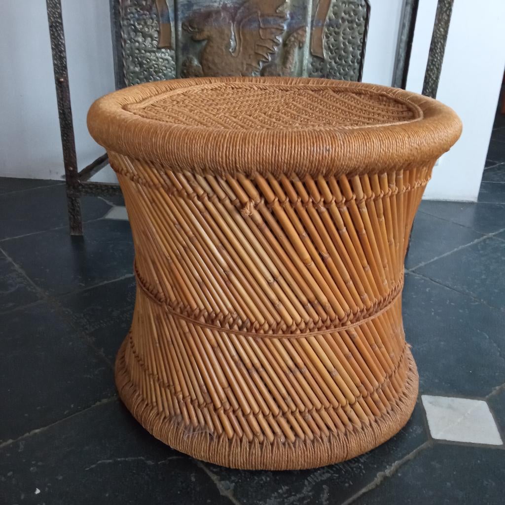 rotan krukje, Ophalen, Gebruikt, Overige materialen
