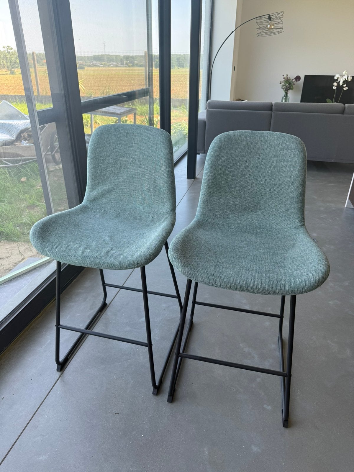 2 Nolon barstoelen - 65cm, Enlèvement, Comme neuf