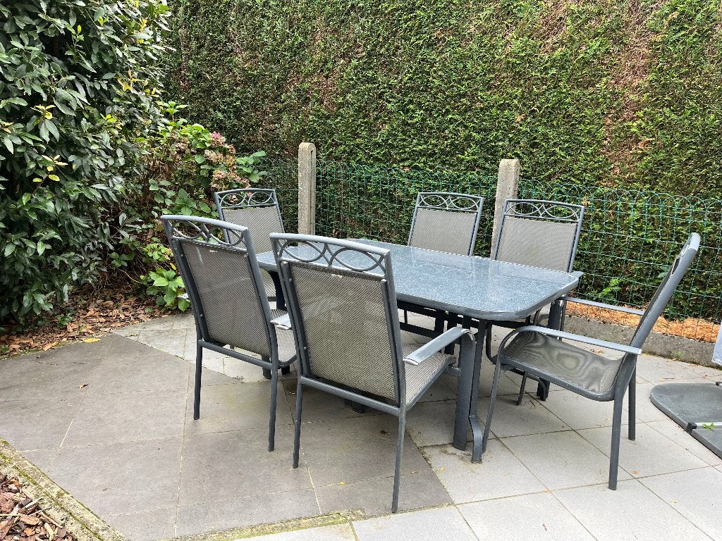 Tuinset alu, Tuin en Terras, Ophalen, Gebruikt, 6 zitplaatsen, Aluminium
