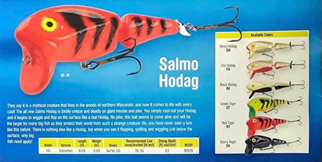 *GEZOCHT* salmo hodag, Ophalen of Verzenden, Nieuw, Haak