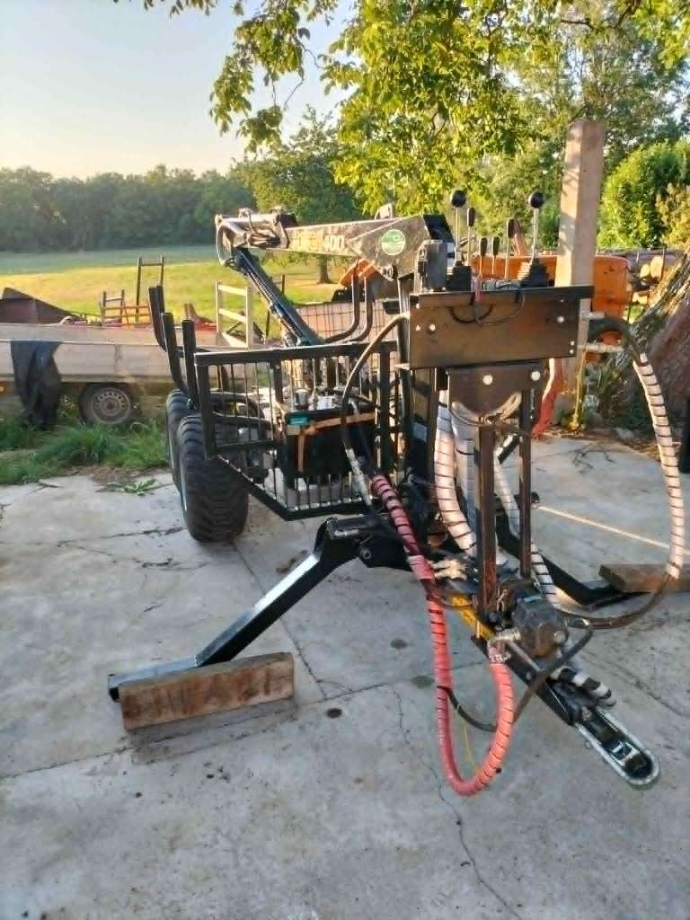 remorque forestière 2t pour micro tracteur, Articles professionnels, Enlèvement, Autre, Autres types