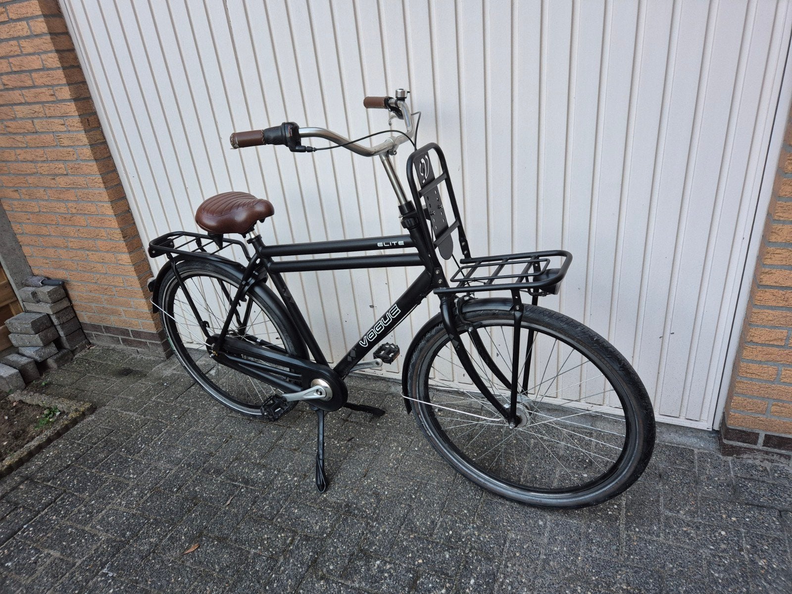 Herenfiets 7 versnellingen, Vitesses, Frein à rétropédalage, 57 à 61 cm, Comme neuf