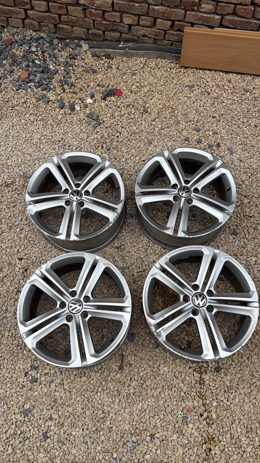 Velgen Volkswagen 5x112 18inch, Ophalen, Zo goed als nieuw