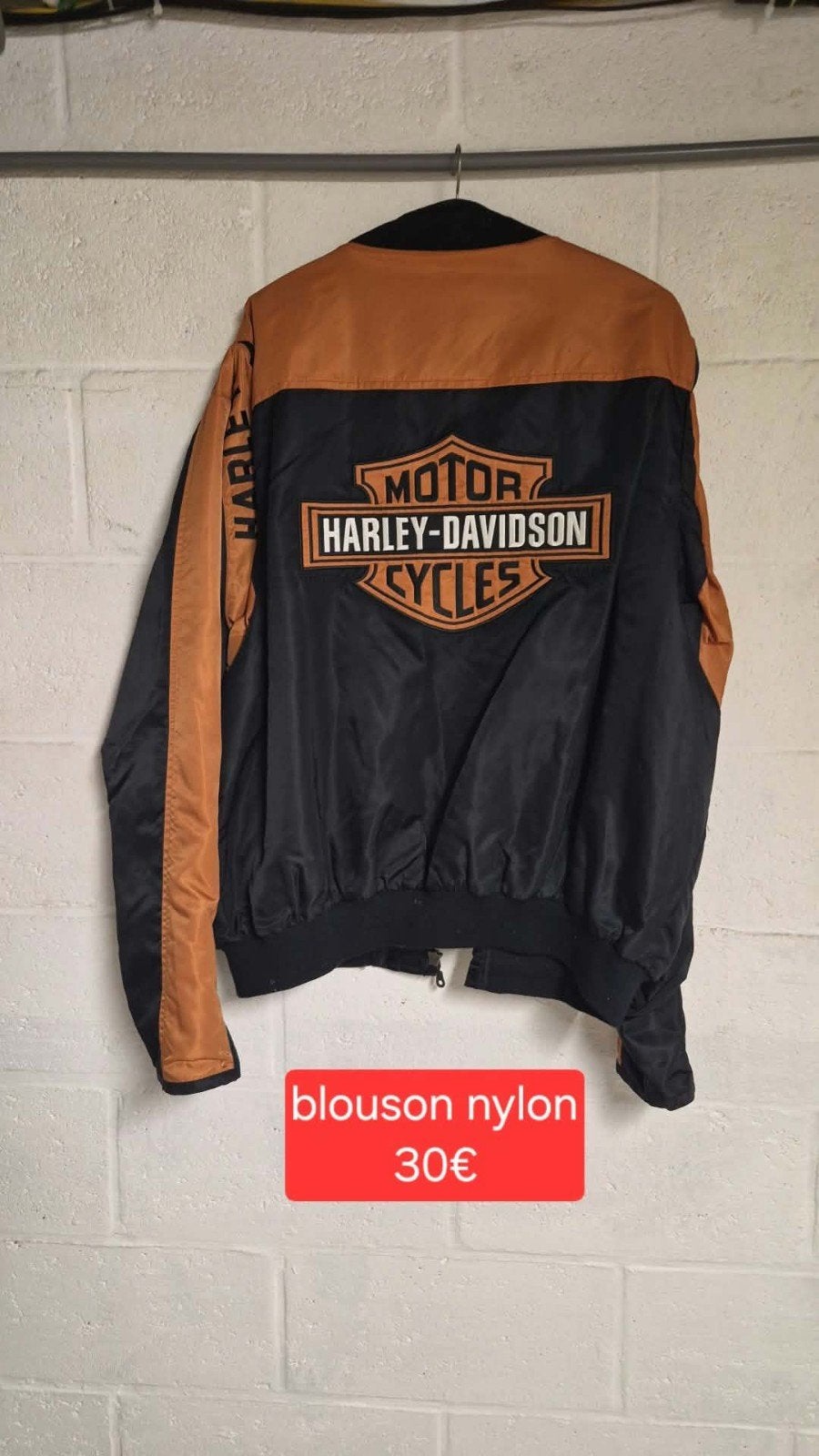 blouson nylon harley davidson, Motos, Enlèvement