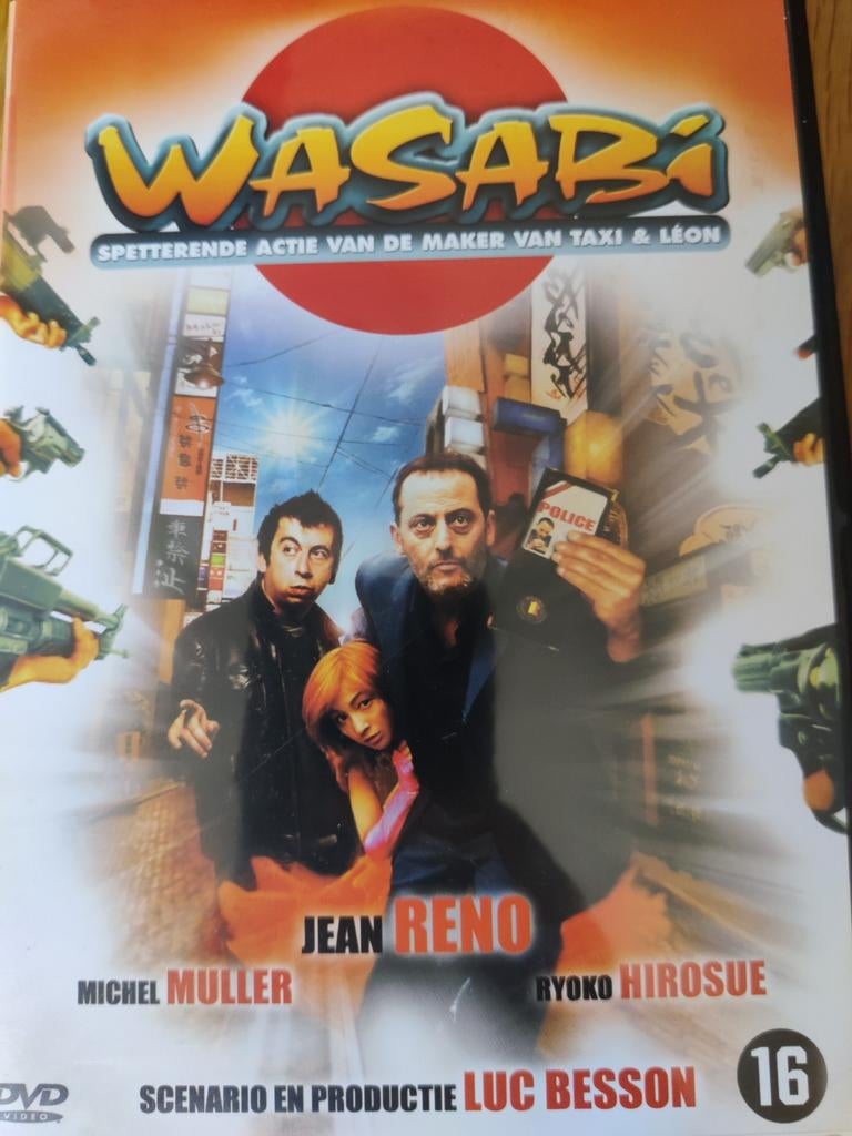 Wasabi (2002) (Luc Besson, Jean Reno) DVD, Enlèvement ou Envoi