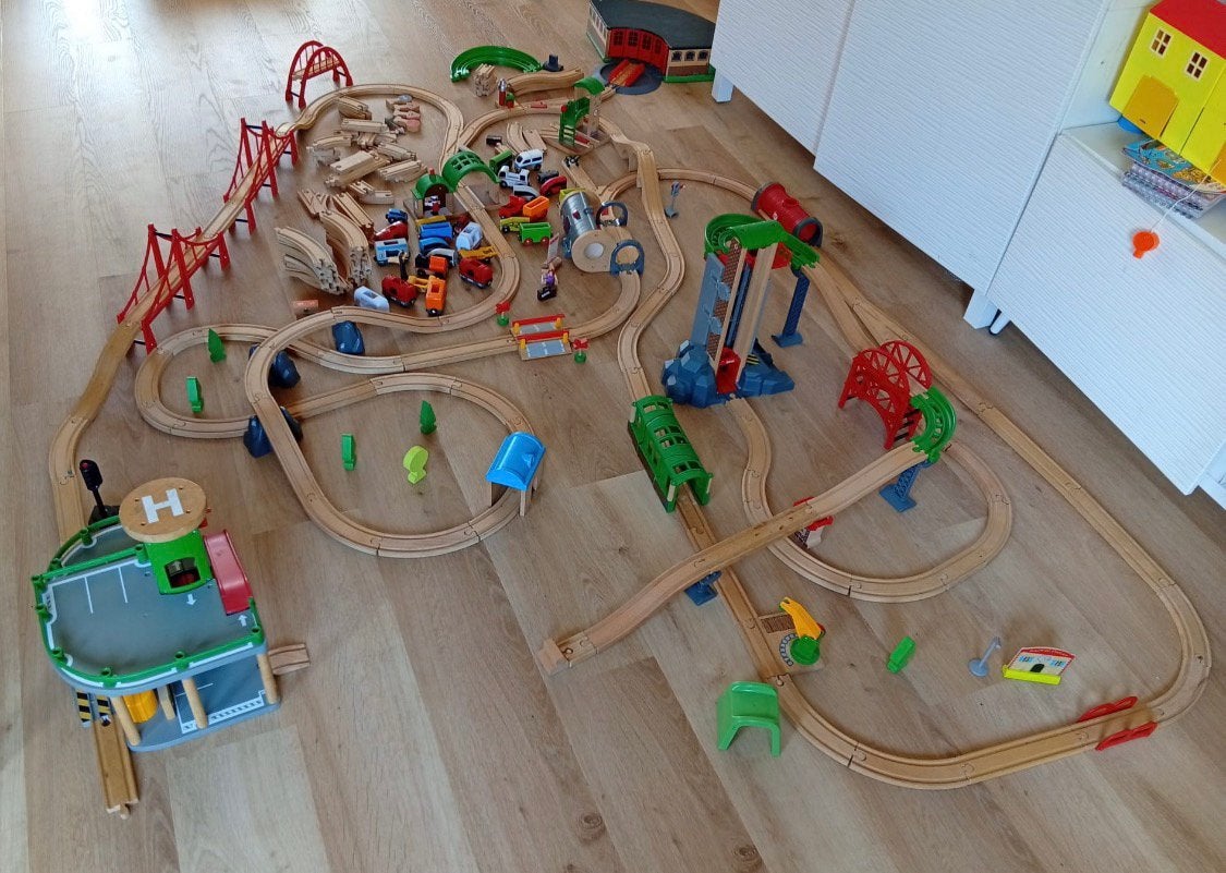Brio treinbaan, Ophalen of Verzenden, Gebruikt, Overige typen