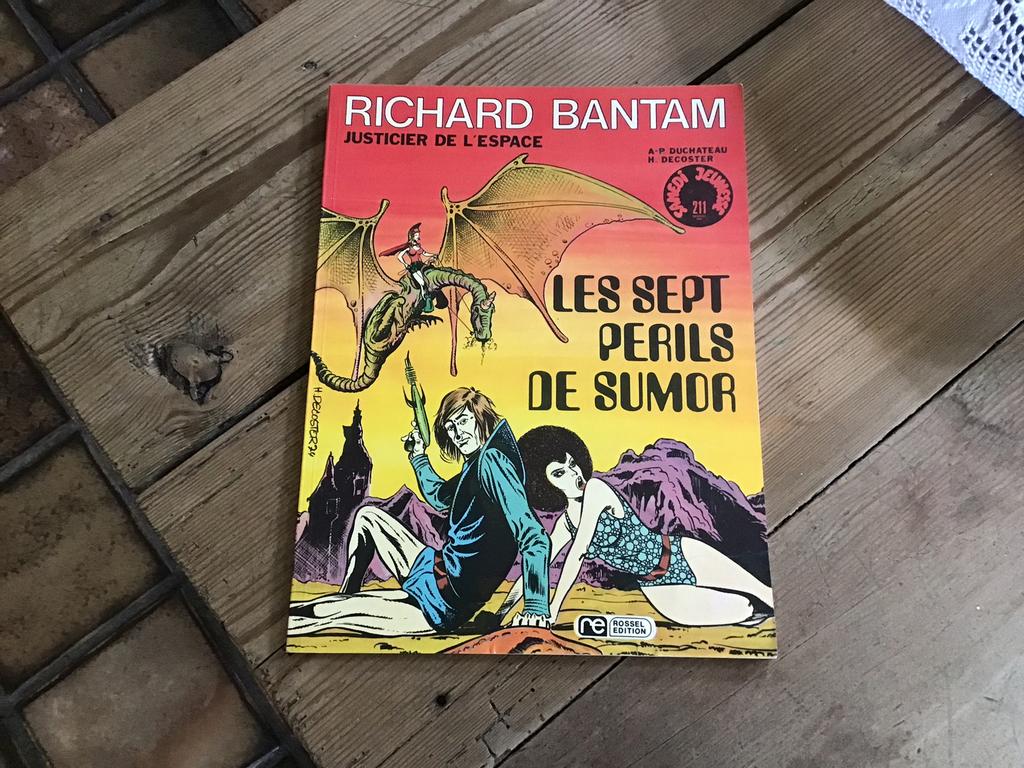 Richard Bantam Les sept perils de sumor, Ophalen of Verzenden, Gelezen