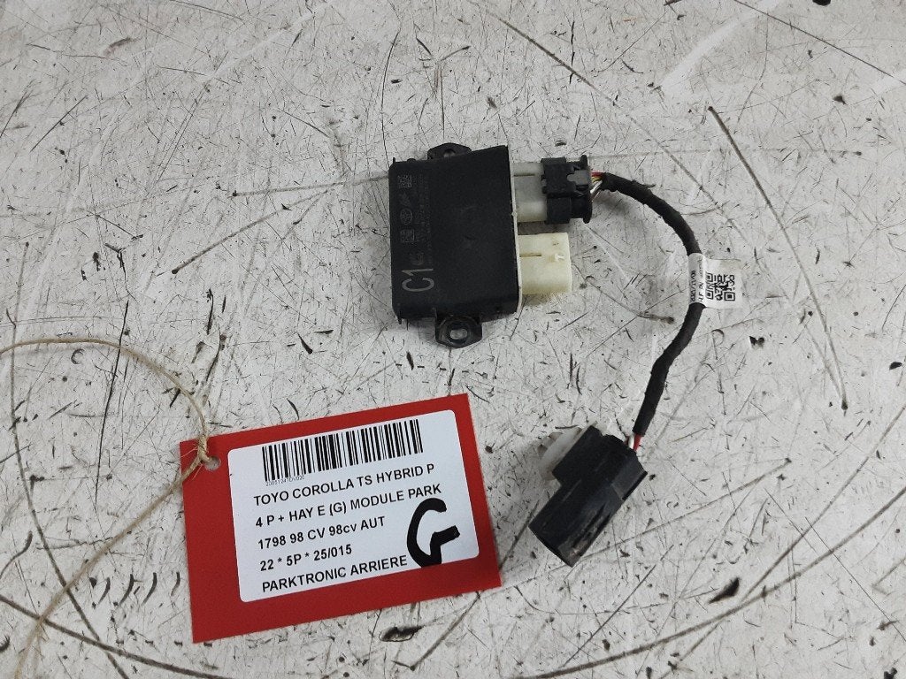 PARKEERSENSOR Toyota Corolla (E21) (01-2019/-) (38009500), Gebruikt, Mevr. I. Hauben, Toyota, Rue de l'Espoir 34 34
4030  GRIVEGNÉE, BE