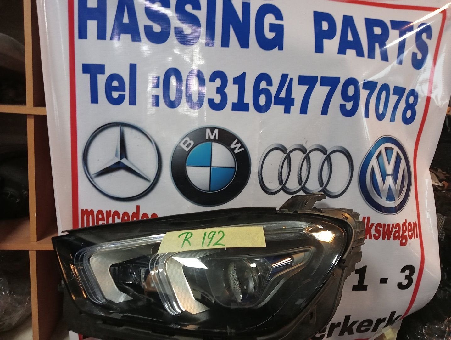 GLE W167 VOL LED KOPLAMP LINKS ORIGINEEL A1679061600 Kaal, Utilisé, -, -, Enlèvement ou Envoi