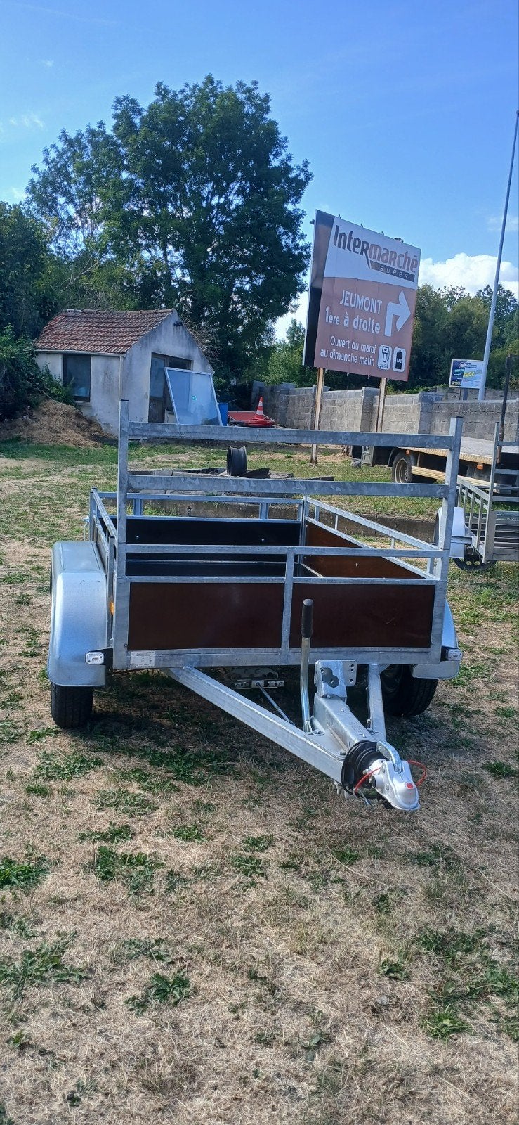 Remorque neuve Ptac 2000kg, Auto diversen, Aanhangers en Bagagewagens, Ophalen, Nieuw