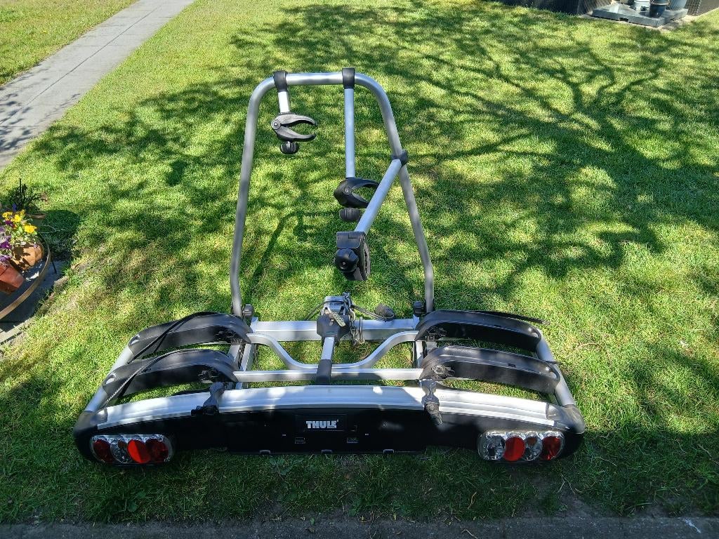 fietsendrager Thule voor 3 fietsen, Ophalen, 3 fietsen of meer, Elektrische fiets, Zo goed als nieuw