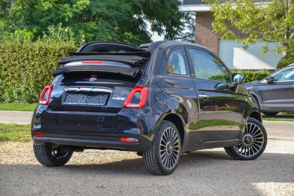Fiat 500C 2022 1.0 Mild Hybrid 23.755 km 1 Jaar Garantie, Autos, Fiat, Commande vocale, Achat, Euro 6, Entreprise