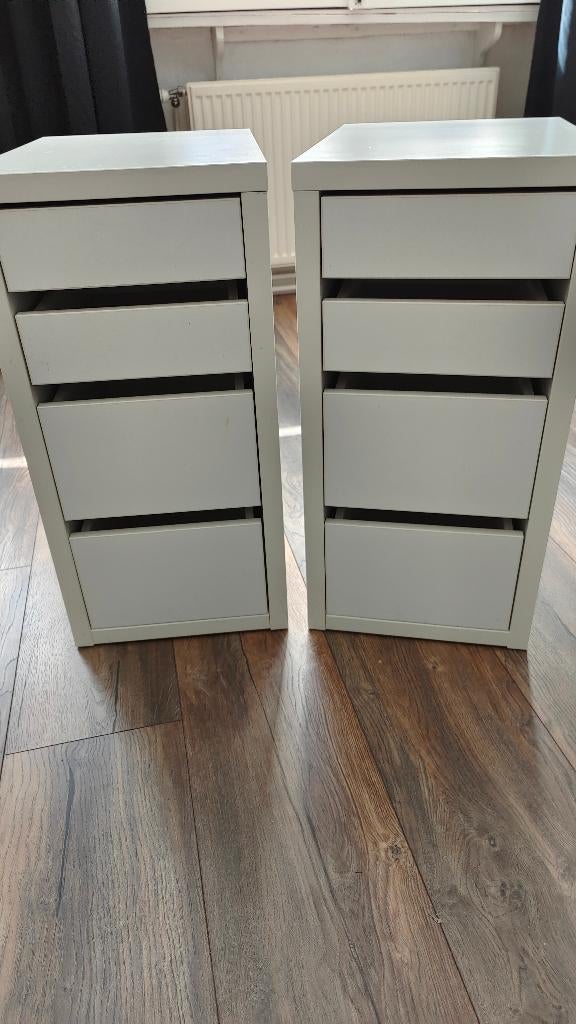 2 ladekasten, Gebruikt, Hout, 50 cm, IKEA