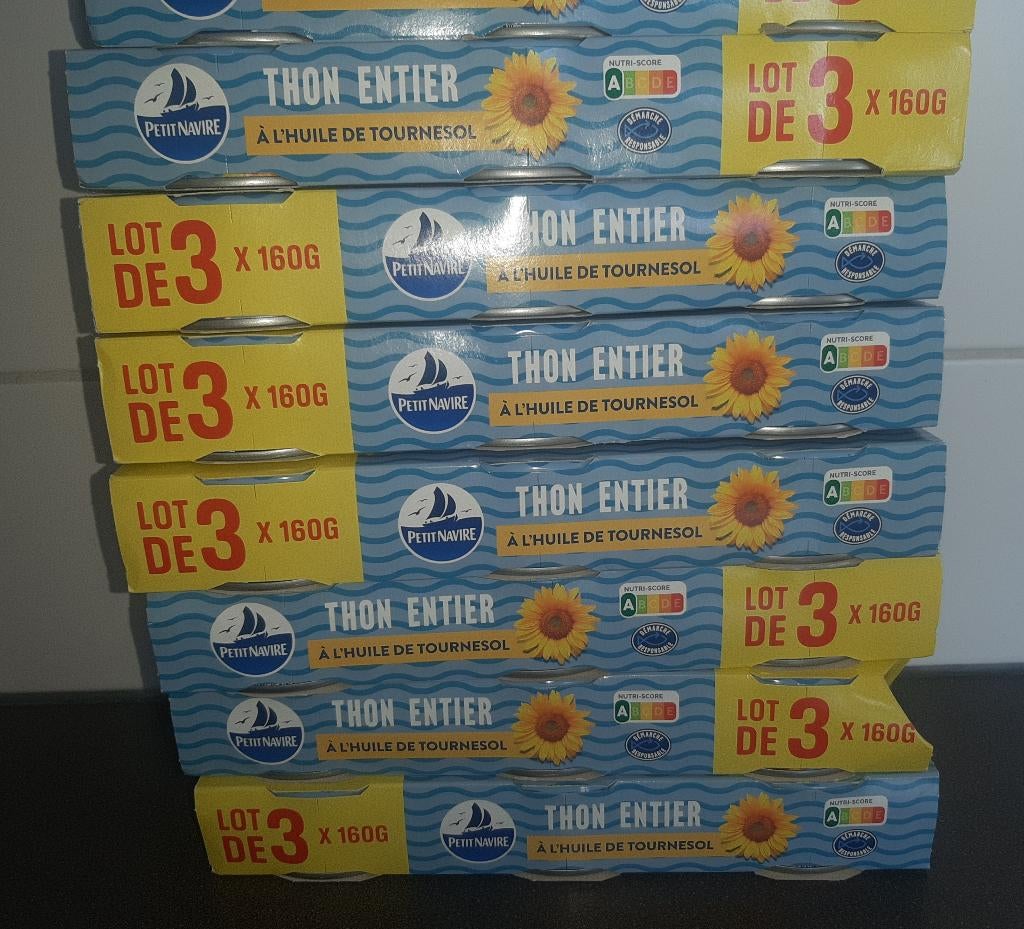Thon à l'huile Petit Navire 160 g, Divers, Enlèvement ou Envoi