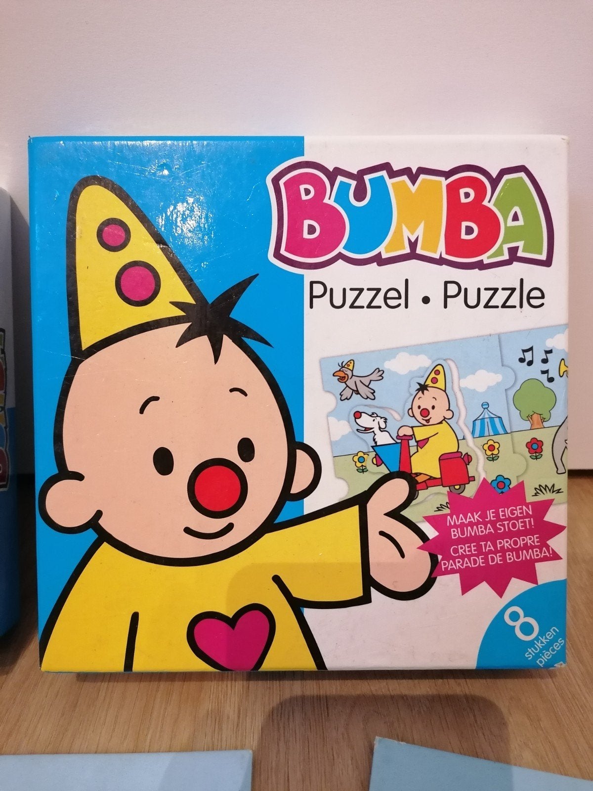 Bumba puzzel Bumbastoet 8st, Kinderen en Baby's, Ophalen, Minder dan 10 stukjes, Zo goed als nieuw, 6 maanden tot 2 jaar