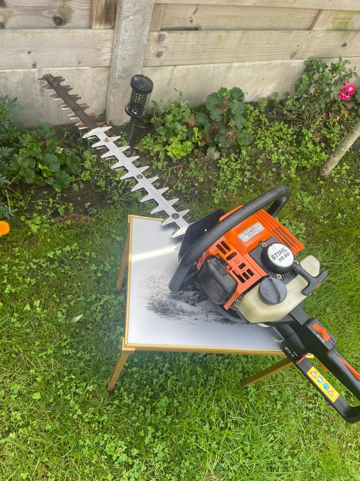 Stihl HS 80, Ophalen of Verzenden, Zo goed als nieuw