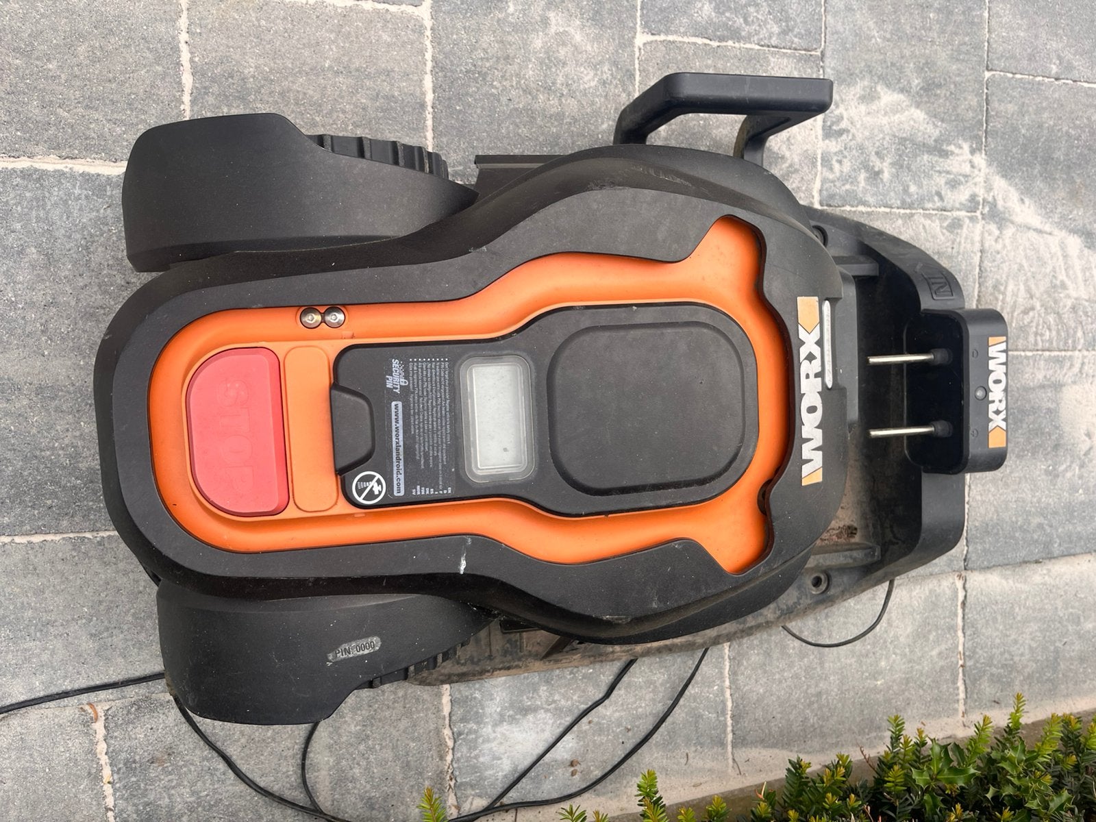Worx landroid robotmaaier voor onderdelen., Ophalen, Gebruikt