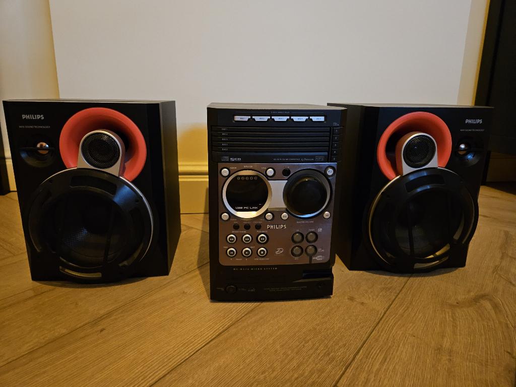 Philips MC-M570/22 hifi-systeem, Audio, Tv en Foto, Ophalen, Gebruikt, Tuner of Radio, Philips