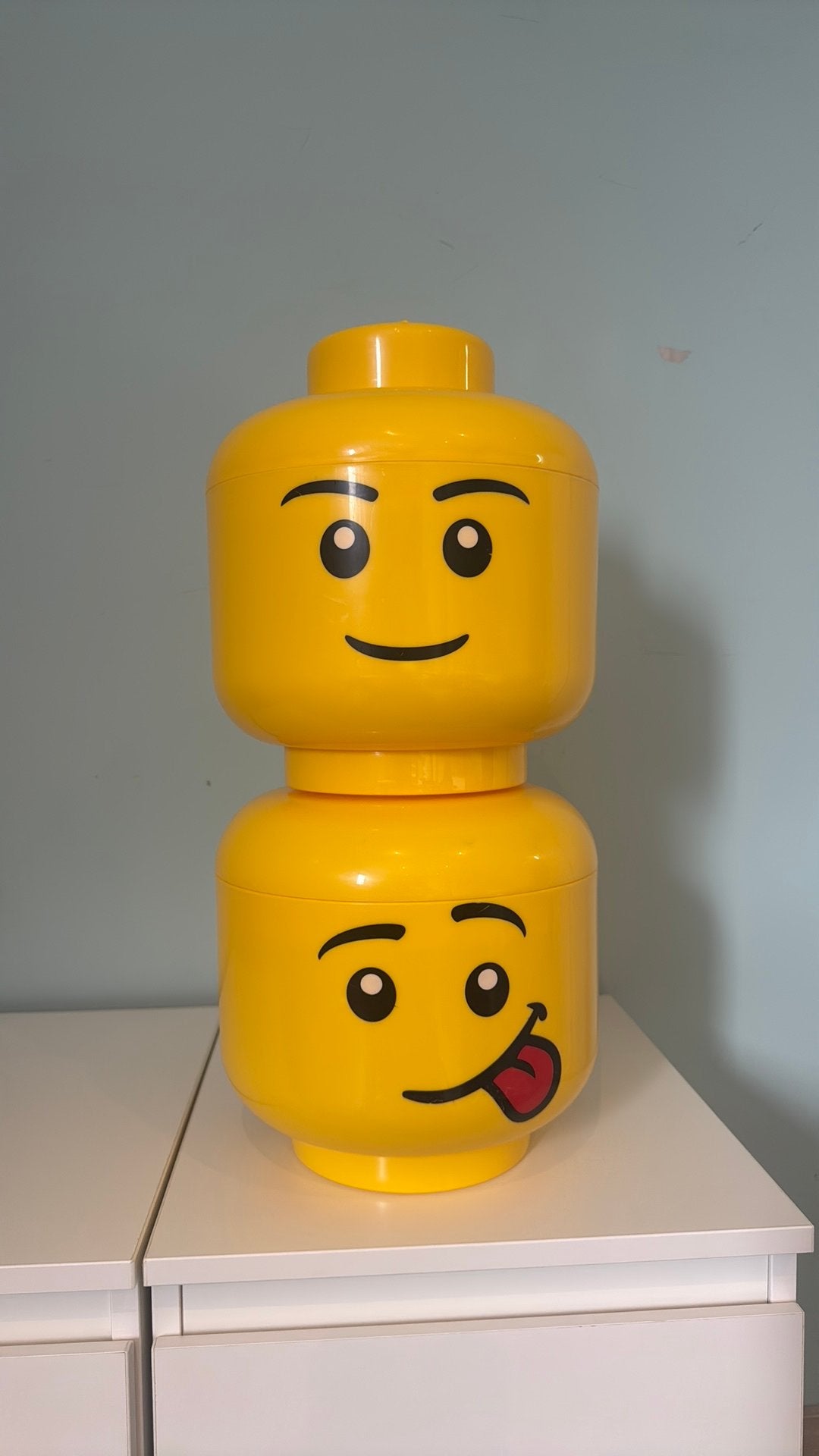 Opbergbox LEGO Hoofd groot, Kinderen en Baby's, Speelgoed | Fisher-Price, Ophalen, Gebruikt