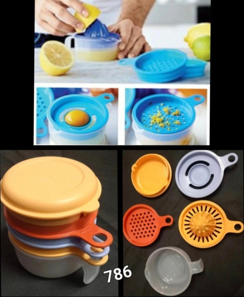 Tupperware Koksmaatje Handige 5-in-1 KeukenhulpSet, Huis en Inrichting, Overige kleuren, Met handvat, Overige typen, Nieuw