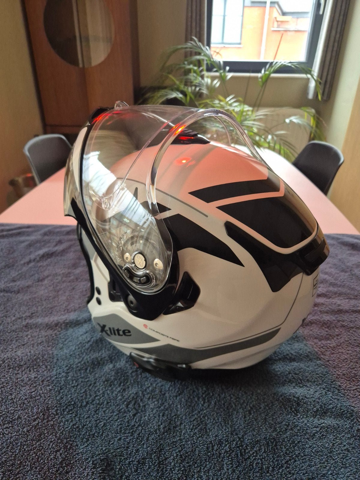 X-lite X1004 gemiddeld, Motoren, M, Systeemhelm, Heren, Nolan