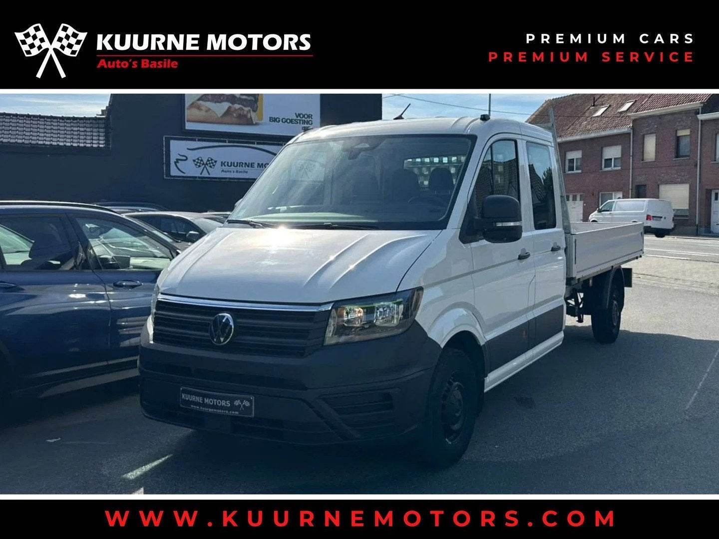 Volkswagen Crafter 2.0 TDi Laadbak 7pl Pdc/Airco/Cruise/Carp, Auto's, 4 deurs, Stof, Gebruikt, 4 cilinders