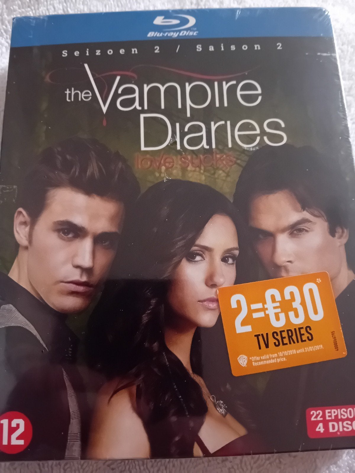 the vampire diaries saison 2 Blu-ray, CD & DVD, Blu-ray, TV & Séries télévisées, Enlèvement, Néerlandais, Blu-ray