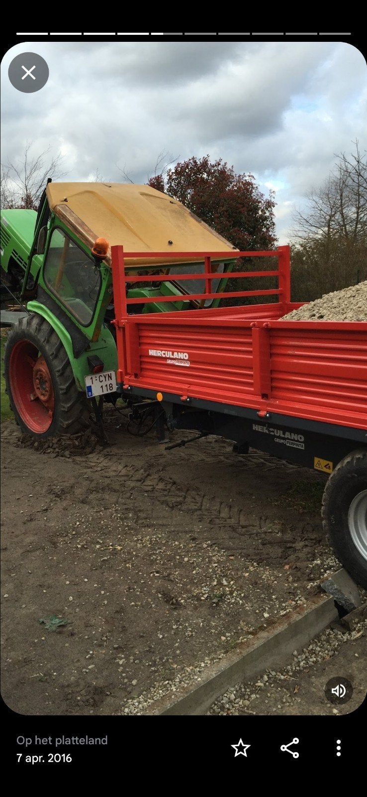 Tractor 5206, Ophalen