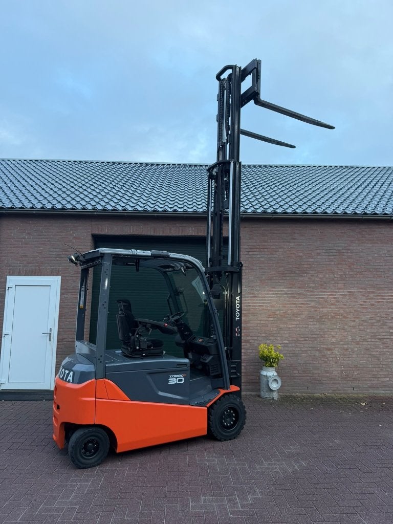 Toyota 8FBMT30 3000kg bj 2021 triplo elektrische heftruck, Heftruck, Ophalen of Verzenden, Toyota, Elektrisch