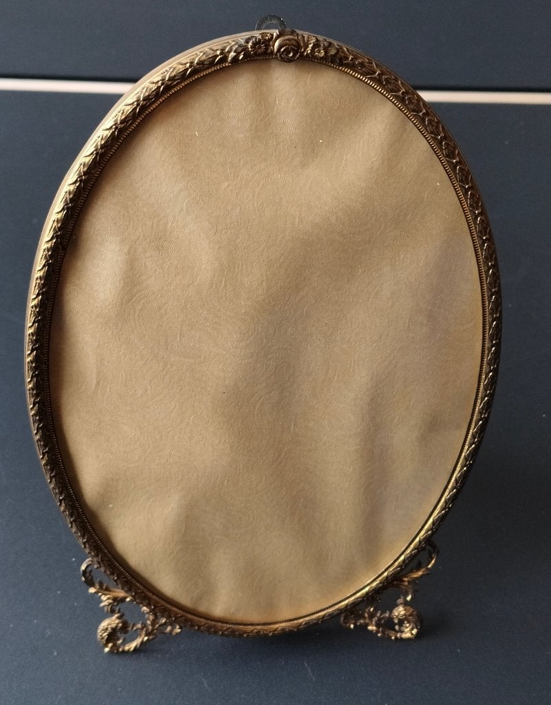 Vintage antieke goudkleurig kadertje, Ophalen of Verzenden