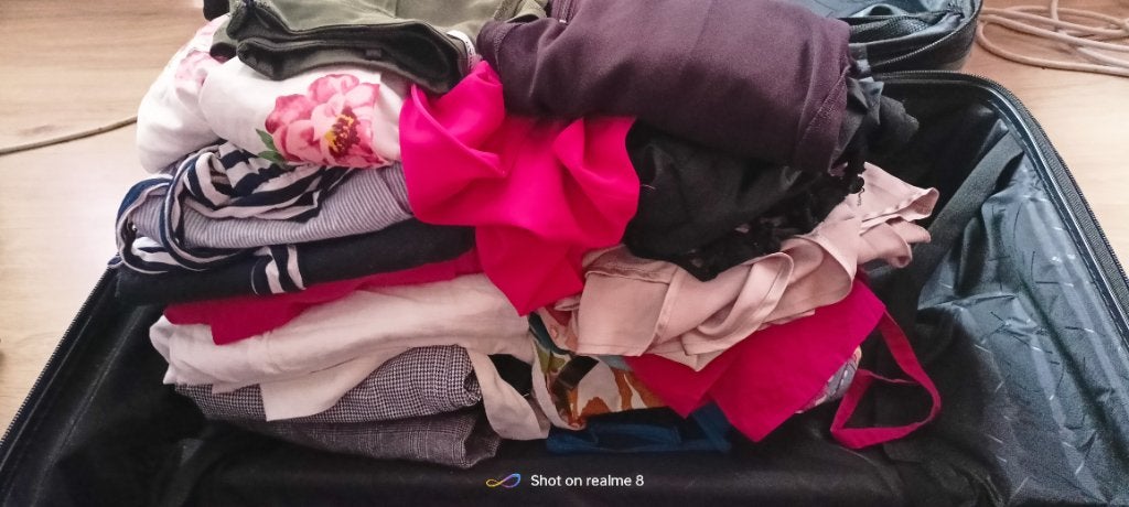 Lot vêtements femme (M), Enlèvement, Porté