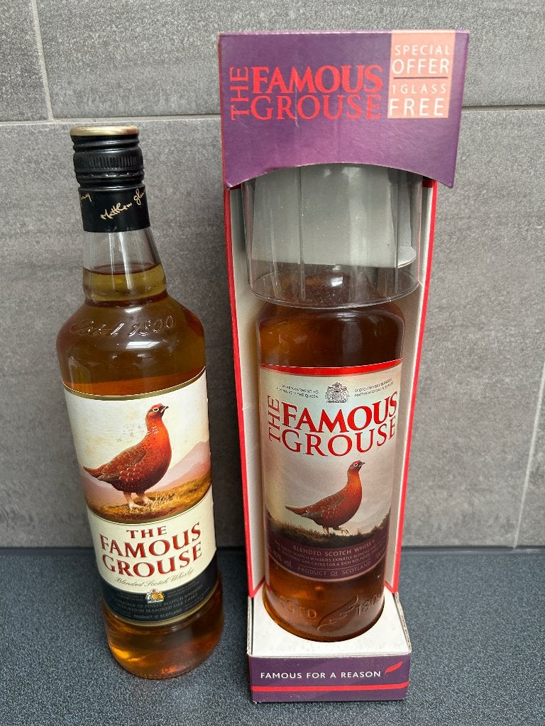 2 flessen whisky  The Famous Grouse, Ophalen of Verzenden, Nieuw, Vol