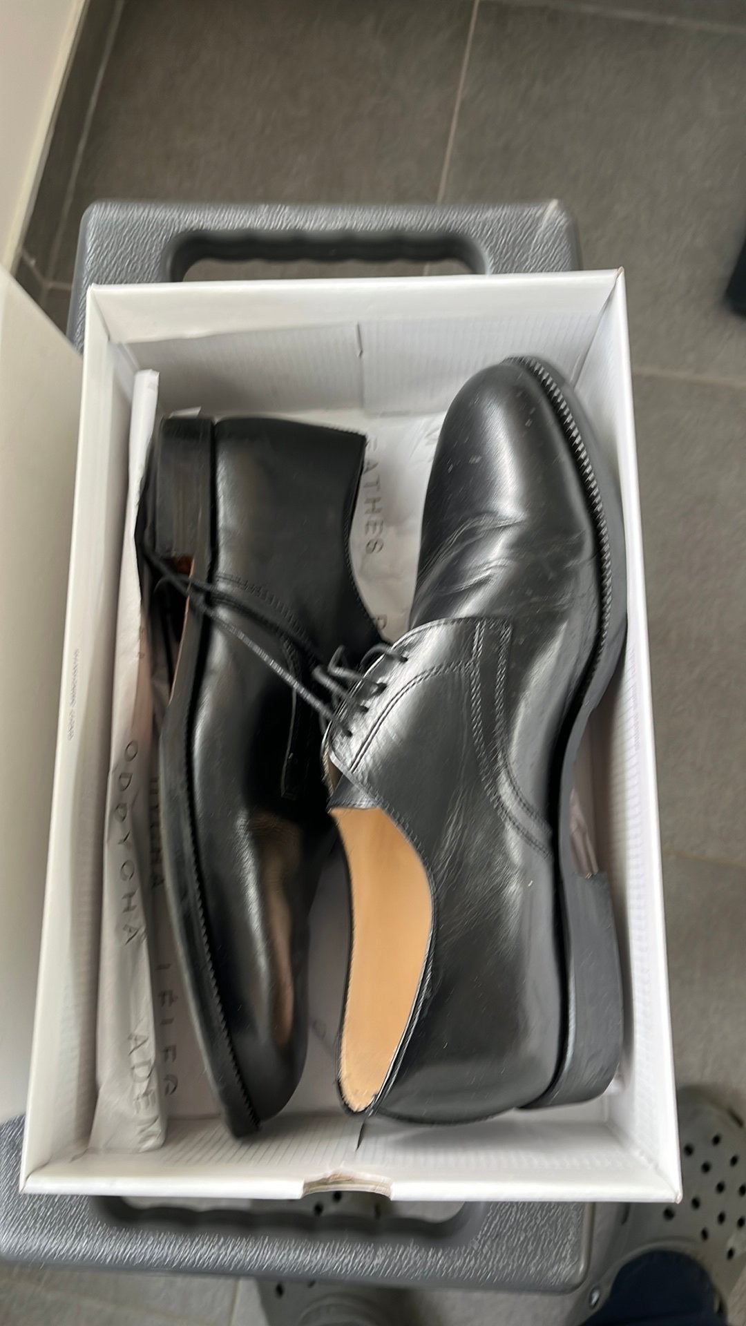 Schoenen heren AMBIORIX GEOX 46, Vêtements | Hommes, Neuf, Chaussures à lacets, Enlèvement, Noir
