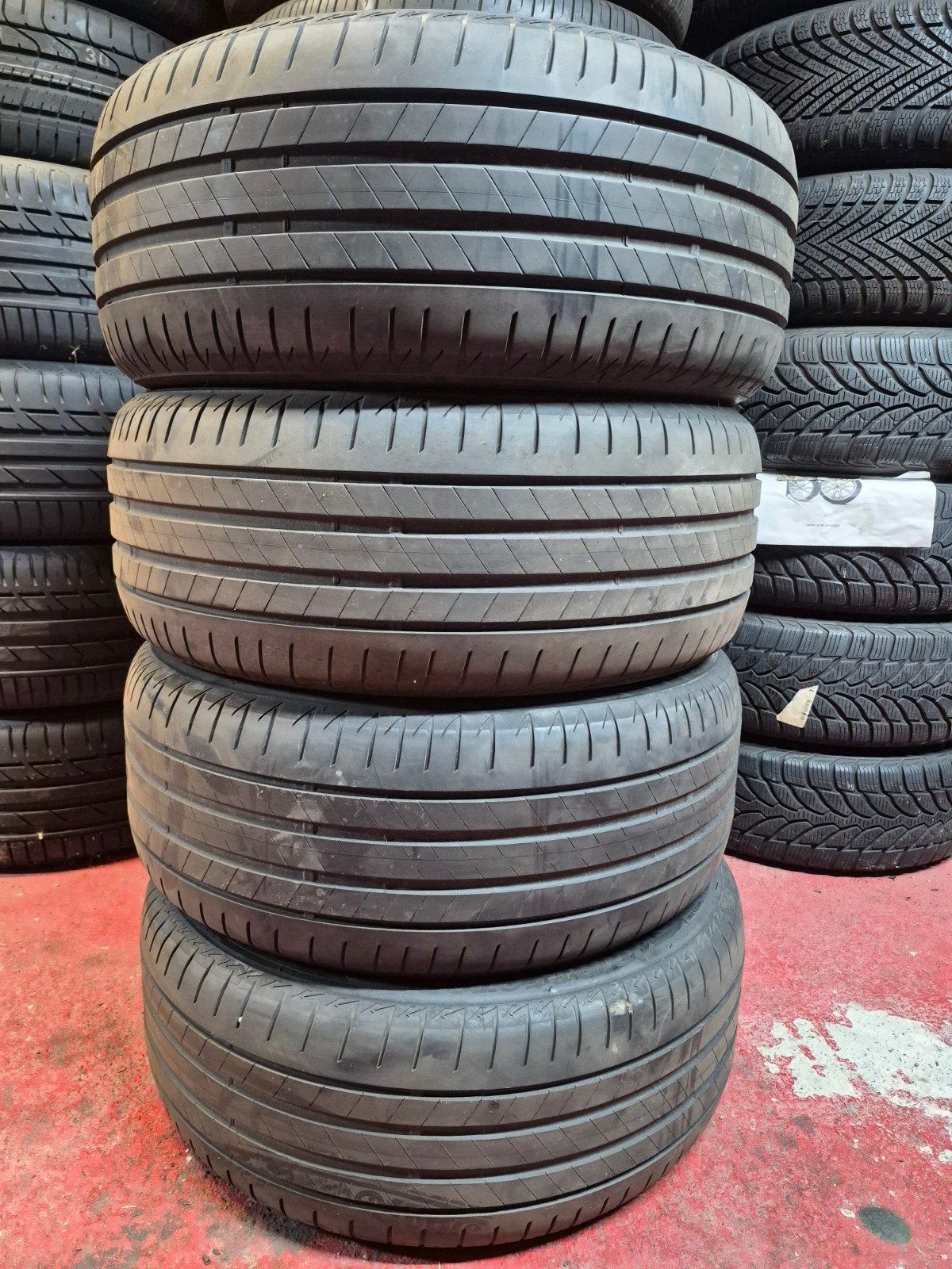 4 pneus été Bridgestone 245/45/18 étoilée RUNFLAT, Enlèvement, Utilisé