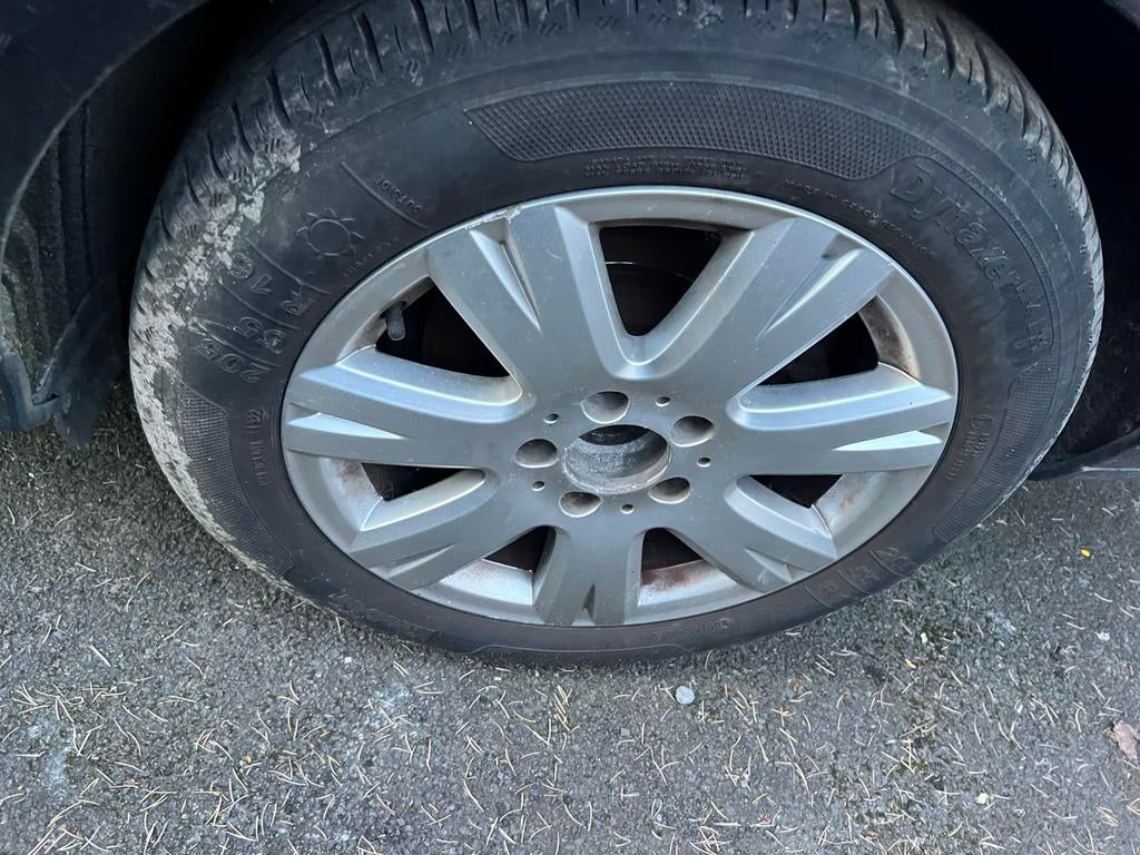 Vend jante aluminium 16 17 Poir Mercedes psa opel, Enlèvement ou Envoi, Pneu(s)