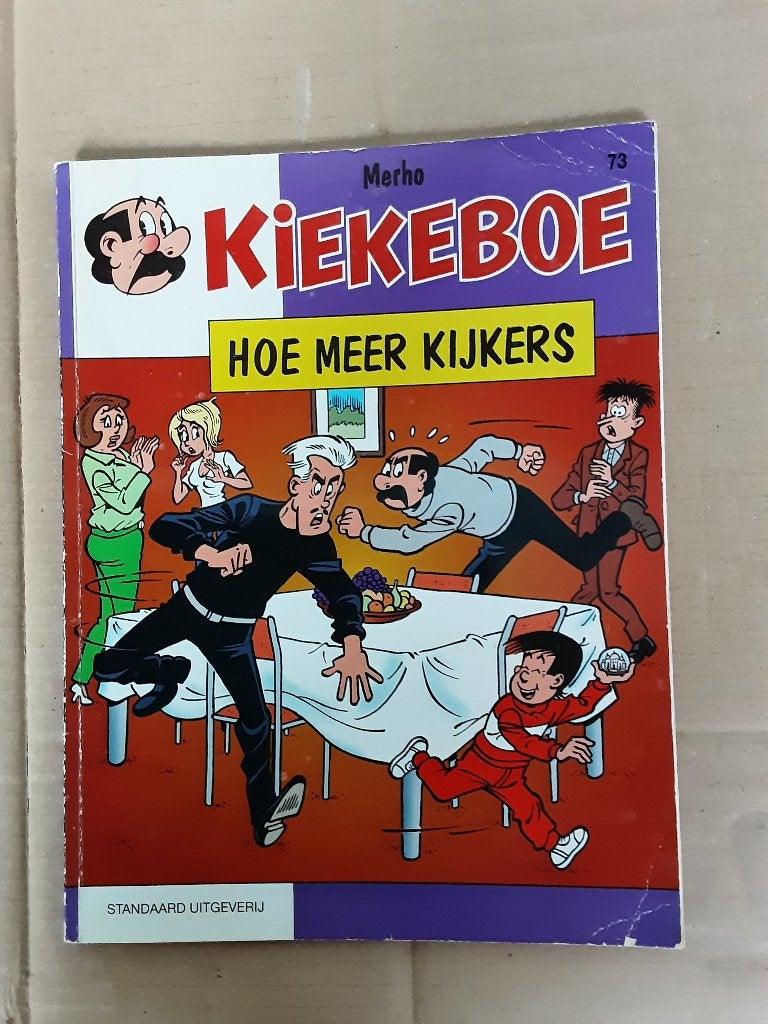 Kiekeboe nr. 73 “Hoe meer kijkers”., Une BD, Enlèvement ou Envoi, Comme neuf, Merho