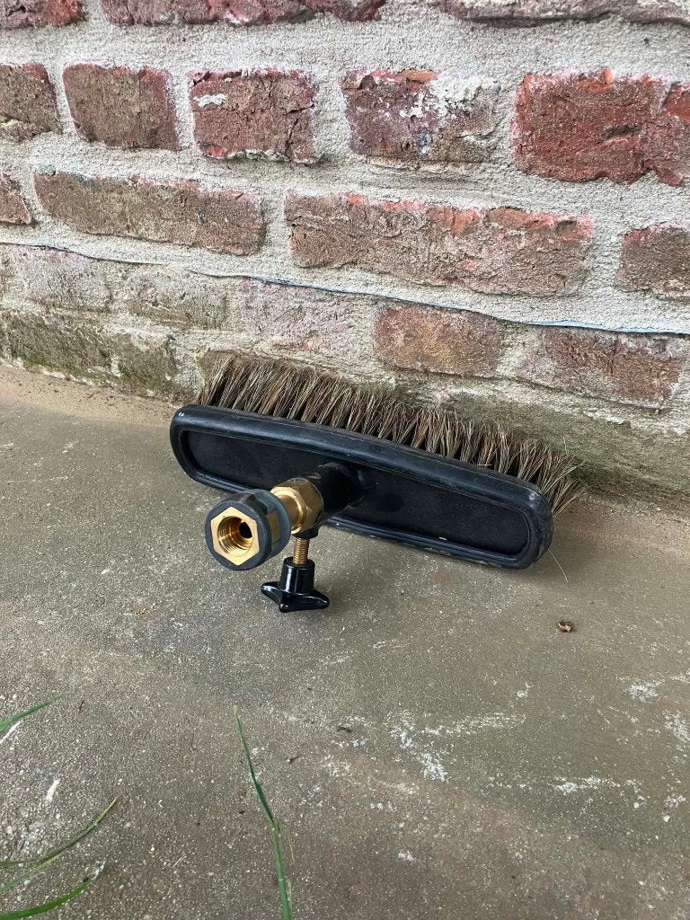 wasborstel hogedruk, Ophalen, Gebruikt