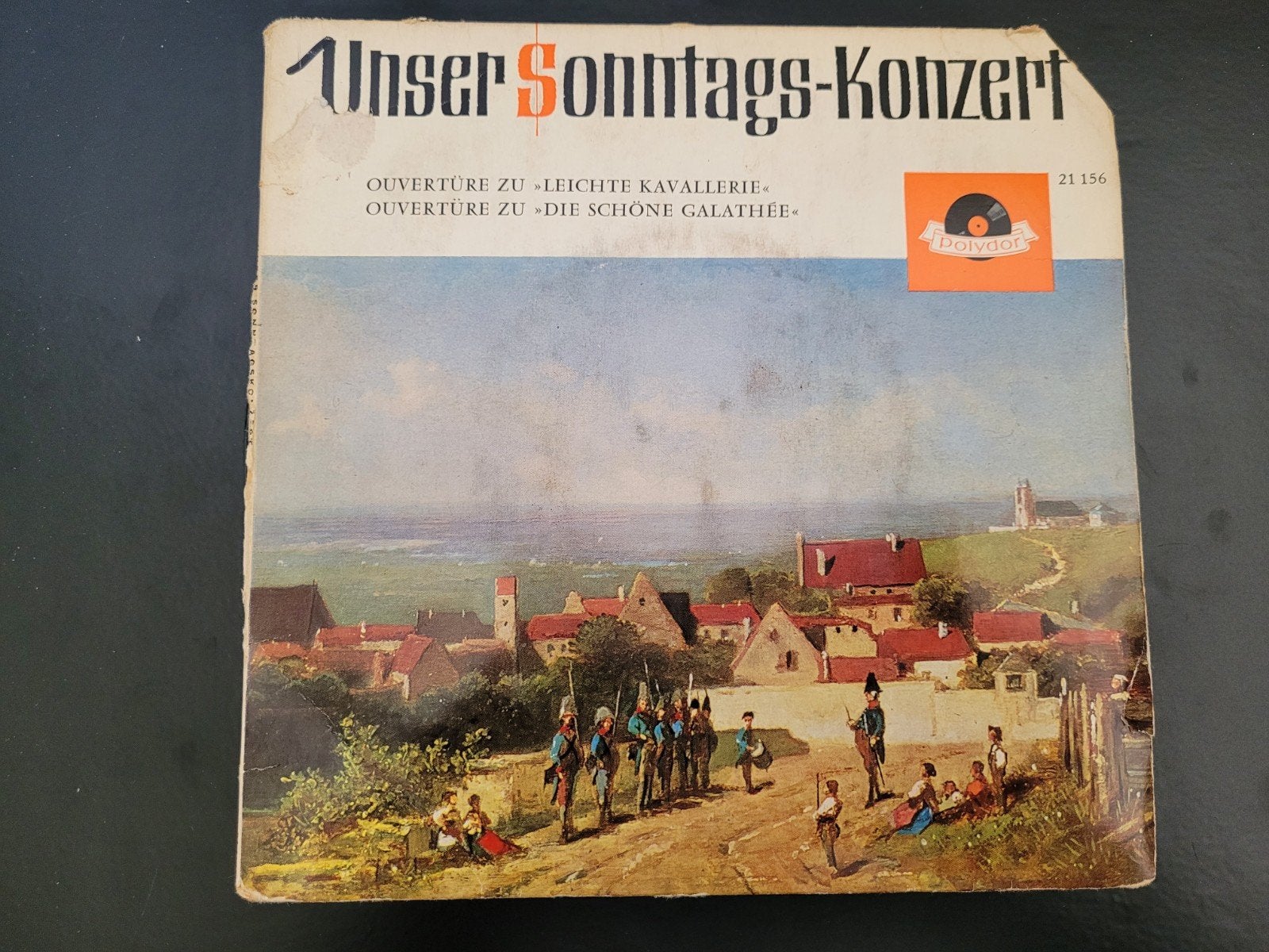 Vinyl Single Unser Sonntags Konzert, Cd's en Dvd's, Ophalen of Verzenden, Gebruikt